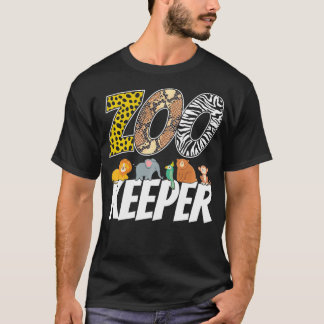 Camiseta Zookeeper Costume African Savanna Zoo Keeper Anima