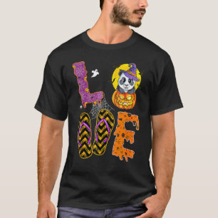 Camiseta Zookeeper de chapéu de bruxa-de-bruxa de amor de H
