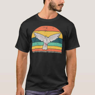 Camiseta Zookeeper do Amante de os animais de Pombo de Vint