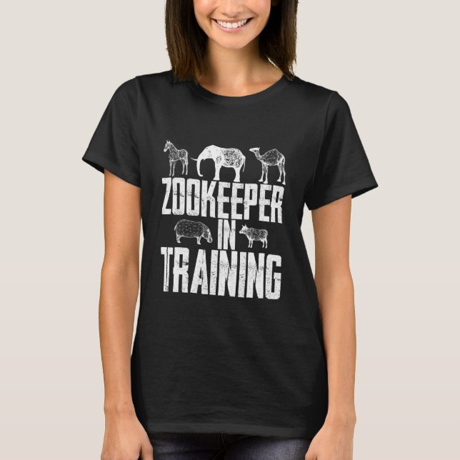Camiseta Zookeeper Em Treinamento (Frente)