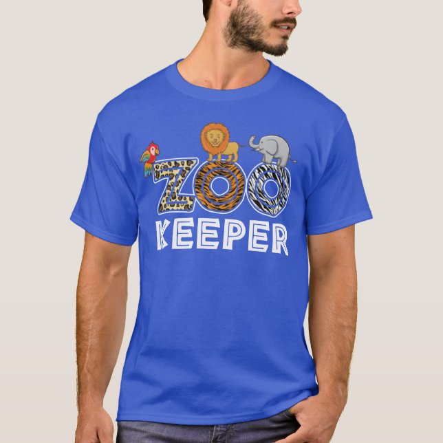 Camiseta Zookeeper for Halloween boy (Frente)