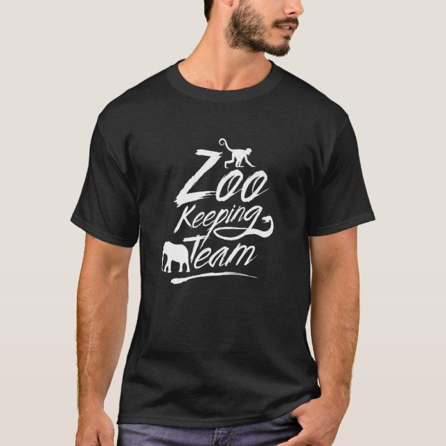 Camiseta Zookeeper Keeper ZooKeeper Zookepers (Frente)