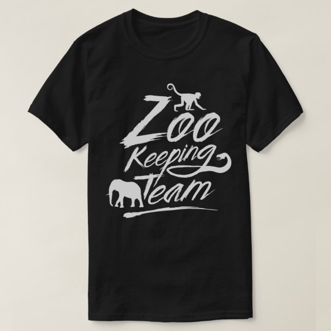 Camiseta Zookeeper Keeper ZooKeeper Zookepers (Frente do Design)