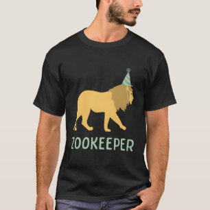 Camiseta Zookeeper Lion Lion Py Animal