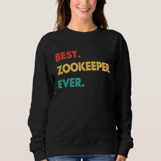 Camiseta Zookeeper Retro Best Zookeeper Ever