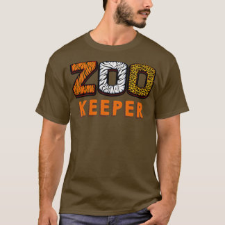 Camiseta Zookeeper Safari Park Africa Animal Profissão