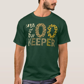 Camiseta Zookeeper Zoo Animals Safari Zoo Keeper - vintage