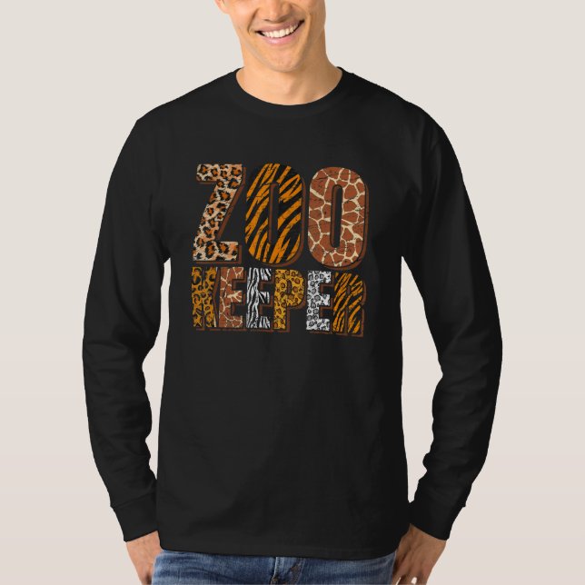 Camiseta Zookeeper Zoo Keeper Zoologist_1 (Frente)