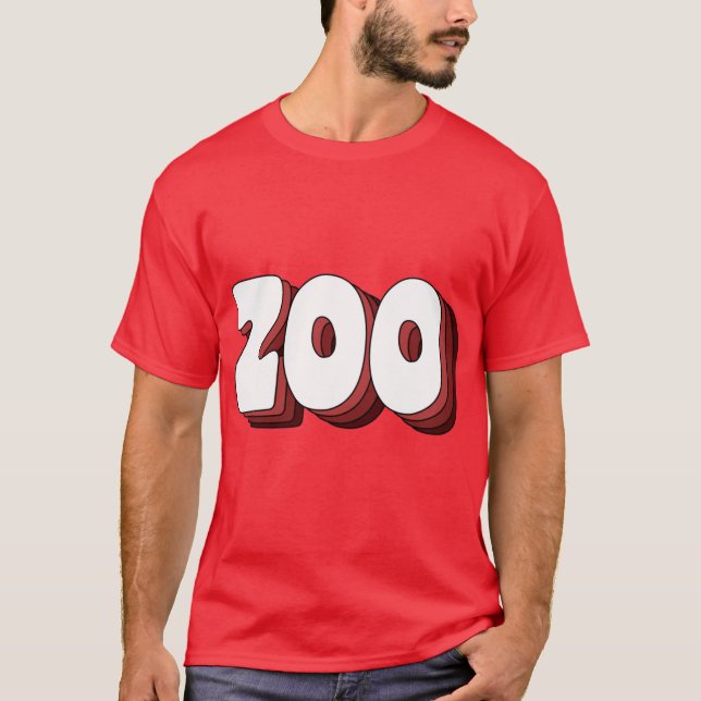 Camiseta Zoológico (Frente)