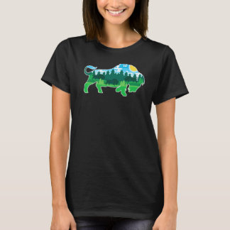 Camiseta Zoológico Animal ao Ar Livre Acampamento Pessoas B