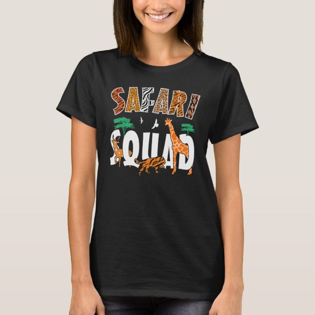 Camiseta Zoológico de Animais da Praça Safari Amplia Animai (Frente)