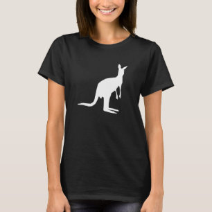 Camiseta Zoológico de Mamíferos Animal Cangaroo