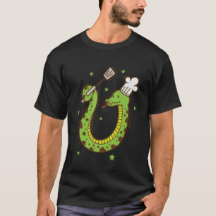 Camiseta Zoológico de répteis do Terrarium de cobra cozinha