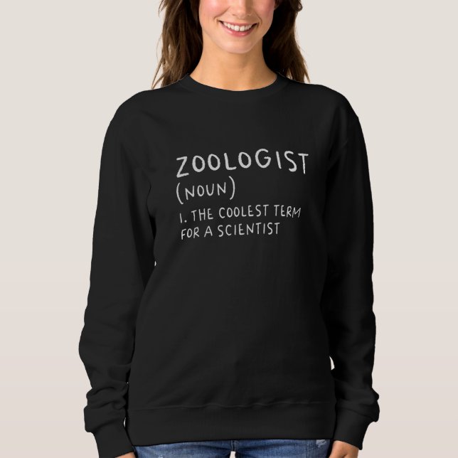 Camiseta Zoologist Definition Zoology Scientist Science Tea (Frente)