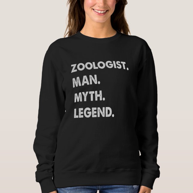 Camiseta Zoologist Man Myth Legend (Frente)