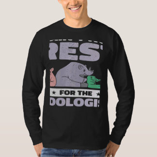 Camiseta Zoologist Zookeeping Wildlife Zoology Zoo Employee