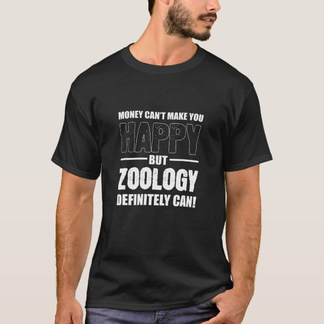 Camiseta Zoologista pode zoólogo profissional (Frente)