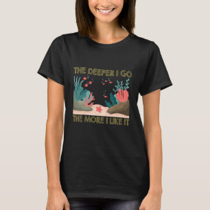 Camiseta Zoólogo do Mar Oceano Ciência da Biologia Marinha
