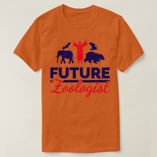 Camiseta Zoólogo Futuro1 (Frente do Design)