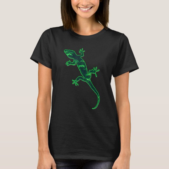 Camiseta Zoólogo Lizard Gecko Animal (Frente)