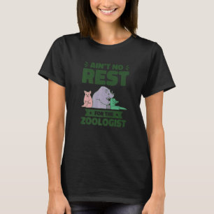 Camiseta Zoólogo Zoológico de Zoologia de Vida Selvagem Fun