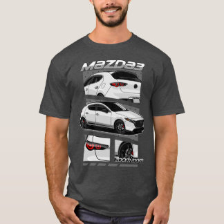 Camiseta Zoomzoom White Mazda 3