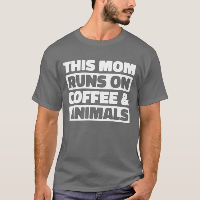 Camiseta Zooteca Café Mãe Mãe Amiga (Frente)