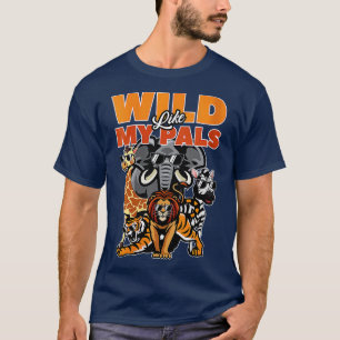 Camiseta Zootecnia da Mulher: Safari da Vida Selvagem e Sel