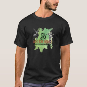 Camiseta Zootecnista - Onde a Selvagem Encontra a Coragem