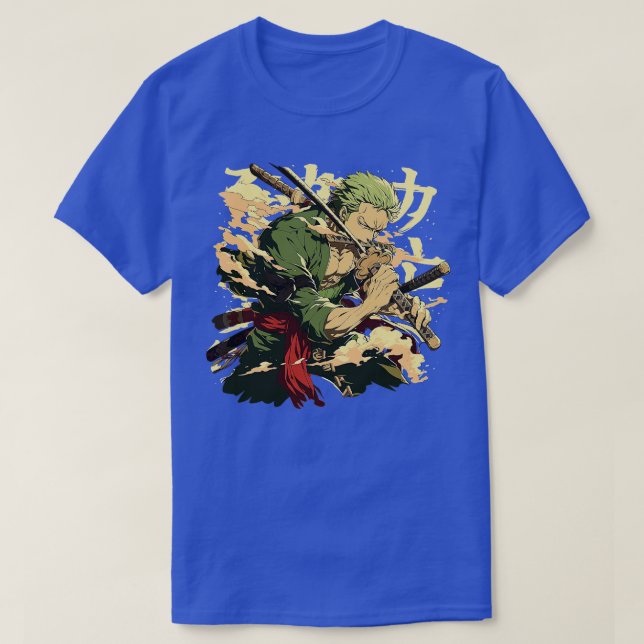 Camiseta zoro 3 (Frente do Design)