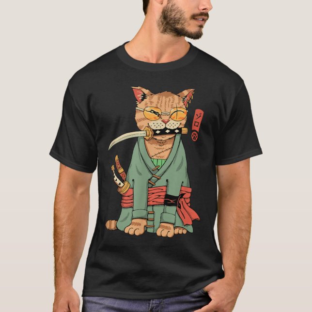 Camiseta Zoro Cat Warrior (Frente)