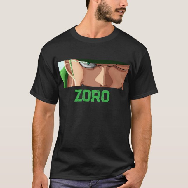 Camiseta zoro [one piece] (Frente)