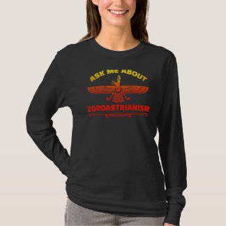 Camiseta Zoroastrismo Mazdayasna Iraniano Fogo Religião Zo
