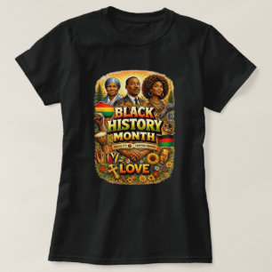 Camiseta ZOYNK Gráficos Mês da História Negra 0045405