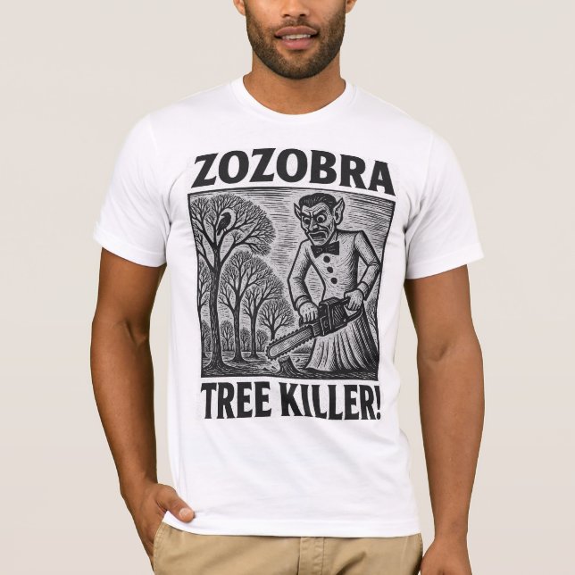 Camiseta Zozobra Tree Killer (Frente)
