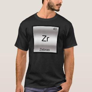 Camiseta Zr - Zebras Elemento Divertido Símbolo Qu
