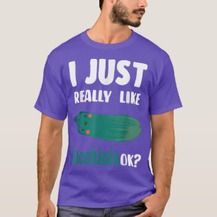 Camiseta Zucchini Vegetable Noodles ou Pasta Vegetarian Lov