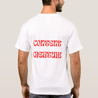 Camiseta Zufriedene Kreatur mit Englischkenntnissen