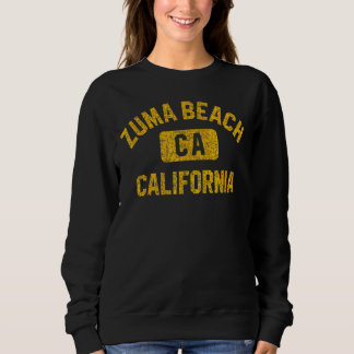 Camiseta Zuma Beach Ca California Gym Style aflita Ambe