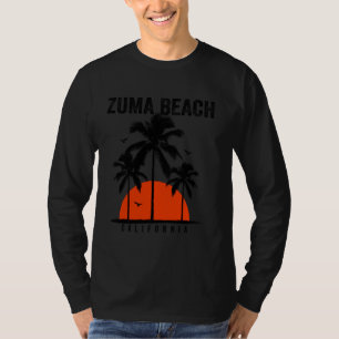 Camiseta Zuma Beach California Surfing Surfning