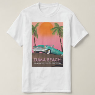 Camiseta Zuma Beach Los Angeles County California