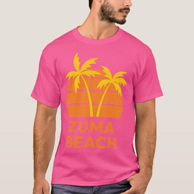 Camiseta Zuma Beach Retro (Frente)