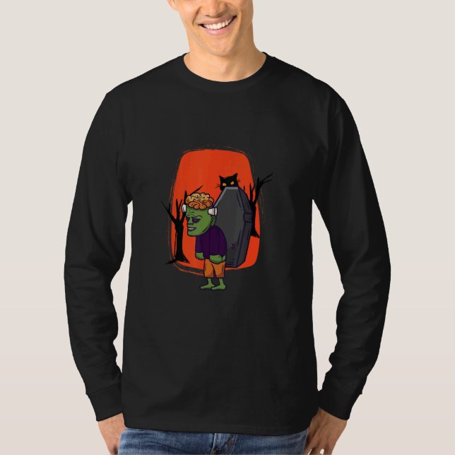 Camiseta Zumbi À Meia-Noite (Frente)