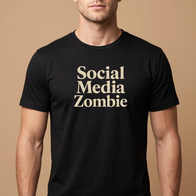 Camiseta Zumbi das Mídias Sociais (Criador carregado)