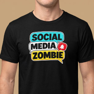 Camiseta Zumbi das Mídias Sociais