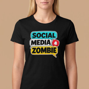 Camiseta Zumbi das Mídias Sociais