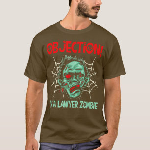 Camiseta Zumbi de design do Halloween das mulheres assustad