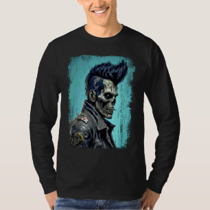 Camiseta Zumbi de Rock'n'Roll Apocalíptico