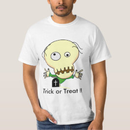Camiseta zumbi do Halloween