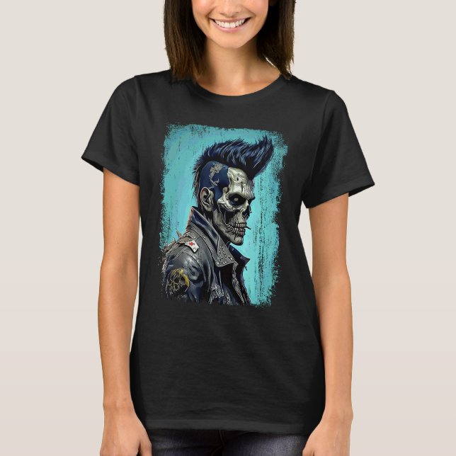 Camiseta Zumbi do Rock'n'Roll Apocalíptico (Frente)